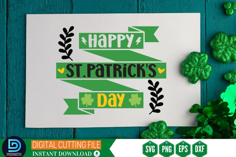 Happy st.patrick's day SVG SVG DESIGNISTIC 