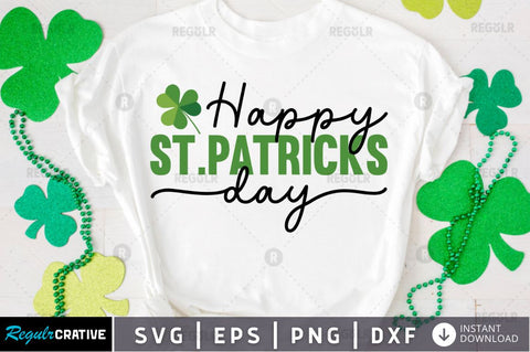 Happy st.patricks day SVG SVG Regulrcrative 