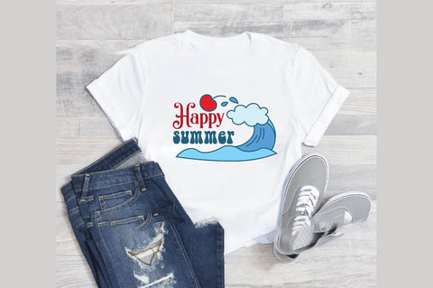 happy summer SVG designartist 