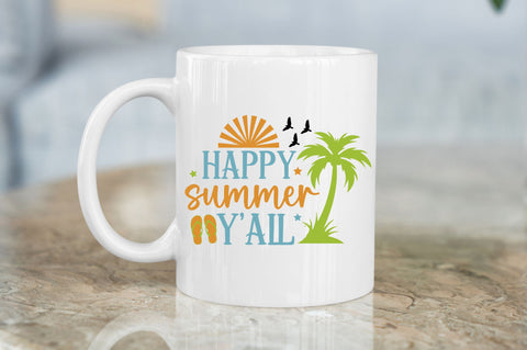 Happy summer yall SVG SVG Regulrcrative 