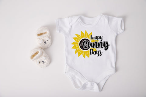 Happy Sunny Days svg, Sunflower svg SVG SmmrDesign 