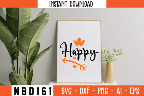 Happy Svg Design SVG Nbd161 
