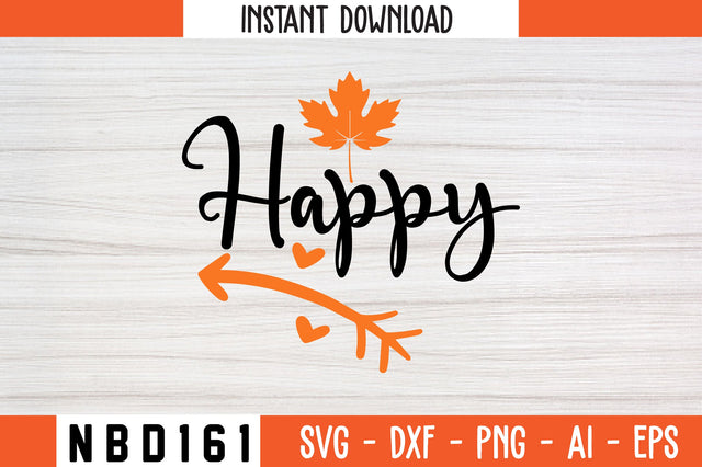 Happy Svg Design SVG Nbd161 