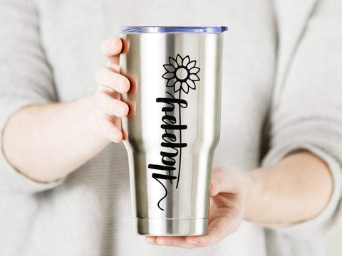 Happy svg, Sunflower svg, Spring svg, Nurse svg, flower svg, floral svg, daisy svg, sunflower clipart, sunflowers svg, summer svg SVG CutLeafSvg 