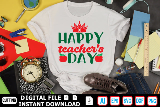 Happy Teacher's Day SVG Craftlabsvg24 