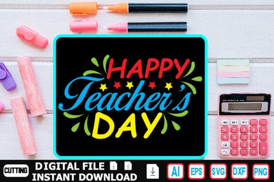Happy Teacher's Day SVG Craftlabsvg24 