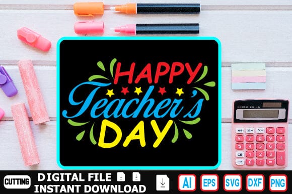 Happy Teacher's Day SVG Craftlabsvg24 