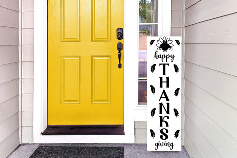 Happy Thanks Giving Porch Sign SVG SVG CraftLabSVG 