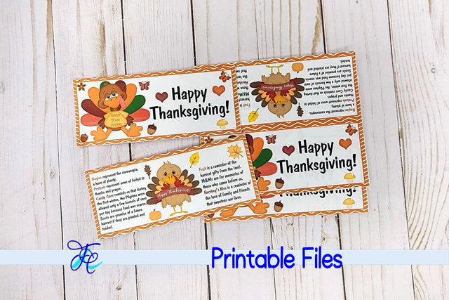 Happy Thanksgiving Blessing Mix Bag Topper 3D Paper Family Creations 