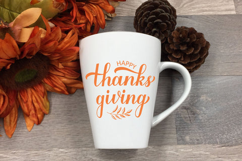 Happy Thanksgiving calligraphy lettering SVG LaBelezoka 