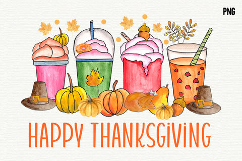 Happy thanksgiving Coffee Sublimation SVG fokiira 