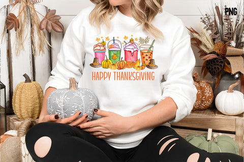 Happy thanksgiving Coffee Sublimation SVG fokiira 