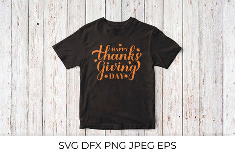Happy Thanksgiving Day calligraphy lettering SVG SVG LaBelezoka 