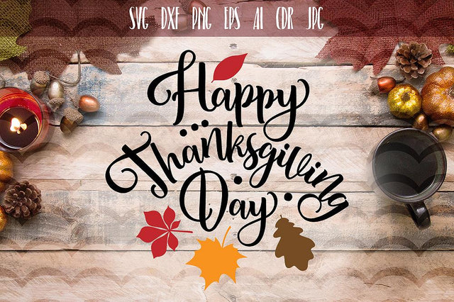 Happy Thanksgiving day SVG SVG VectorSVGdesign 