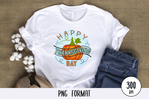 Happy Thanksgiving Day, Thanksgiving Sublimation PNG SVG futivesvg 
