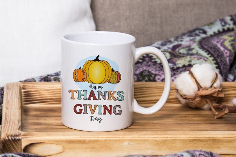 Happy Thanksgiving Day, Thanksgiving Sublimation PNG SVG futivesvg 