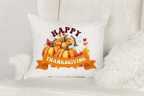 Happy Thanksgiving PNG Sublimation Design Sublimation CraftLabSVG 