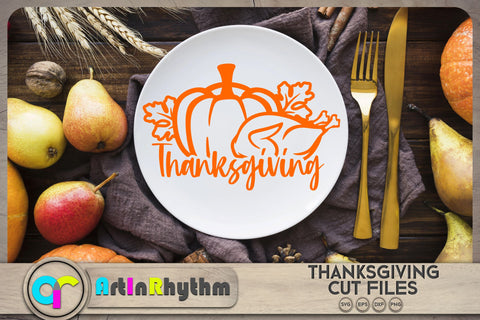 Happy thanksgiving pumpkin SVG SVG Artinrhythm shop 