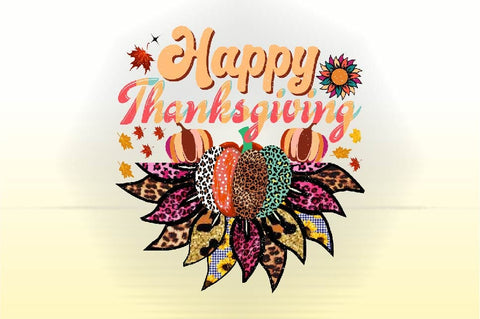 Happy Thanksgiving Sublimation SVGArt 