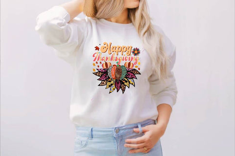 Happy Thanksgiving Sublimation SVGArt 