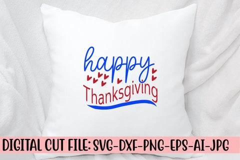 Happy Thanksgiving SVG Cut File SVG Syaman 