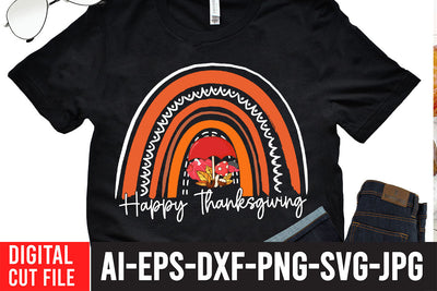Happy Thanksgiving SVG Cut File , Thanksgiving SVG Quotes SVG BlackCatsMedia 