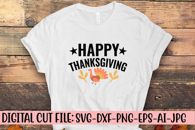 Happy Thanksgiving SVG Design SVG Syaman 