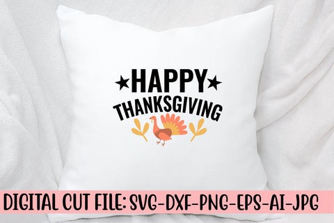 Happy Thanksgiving SVG Design SVG Syaman 