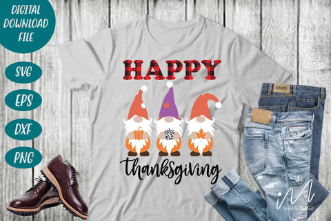 happy thanksgiving svg, Give Thanks, Thanks giving gift shirt, Thanks giving t shirt, Cut files SVG Isabella Machell 