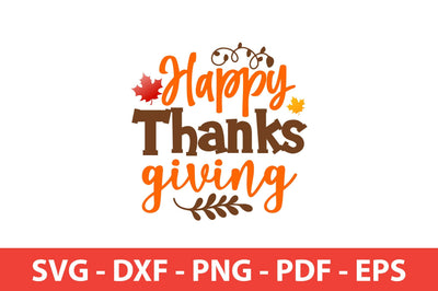 Happy Thanksgiving SVG SVG shah alam 