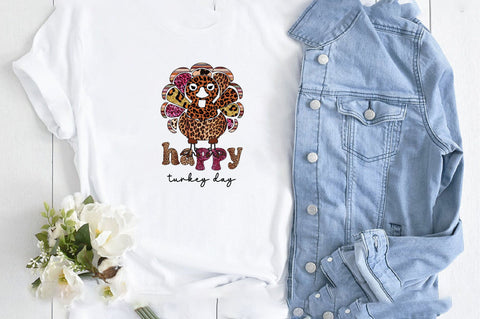 happy turkey day Sublimation SVGArt 