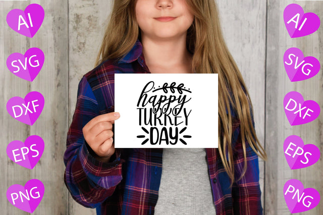 Happy Turkey Day SVG CraftlabSvg29 