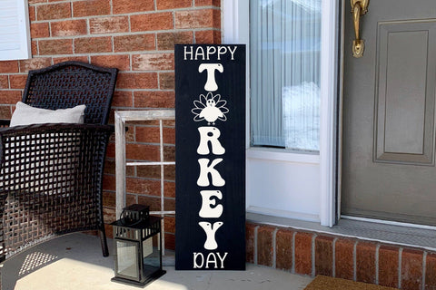 Happy Turkey Day SVG | Porch Sign SVG SVG CraftLabSVG 