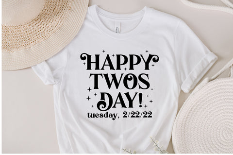 Happy Twosday 2.22.22 Svg, Twosday 2.22.22 svg, Tues Day svg, Happy Twosday Svg, 2s Day Svg, February 2nd 2022 svg, 2-22-22 svg, 2 svg, png SVG Fauz 