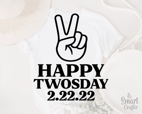 Happy Twosday 2.22.22 Svg, Twosday 2.22.22 svg, Twos Day svg, Happy Twosday Svg, 2s Day Svg, February 2nd 2022 svg, 2-22-22 svg, 2 svg, png SVG Fauz 