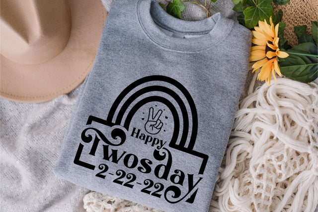 Happy Twosday 2.22.22 Svg, Twosday 2.22.22 svg, Twos Day svg, Happy Twosday Svg, 2s Day Svg, February 2nd 2022 svg, 2-22-22 svg, 2 svg, png SVG Fauz 