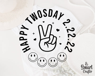 Happy Twosday 2.22.22 Svg, Twosday 2.22.22 svg, Twos Day svg, Happy Twosday Svg, 2s Day Svg, February 2nd 2022 svg, 2-22-22 svg, 2 svg, png SVG Fauz 