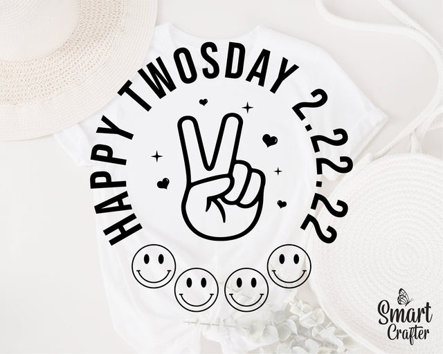 Happy Twosday 2.22.22 Svg, Twosday 2.22.22 svg, Twos Day svg, Happy Twosday Svg, 2s Day Svg, February 2nd 2022 svg, 2-22-22 svg, 2 svg, png SVG Fauz 