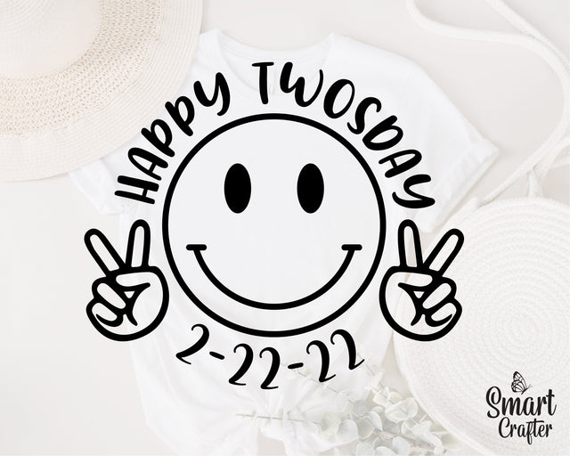 Happy Twosday 2.22.22 Svg, Twosday 2.22.22 svg, Twos Day svg, Happy Twosday Svg, 2s Day Svg, February 2nd 2022 svg, 2-22-22 svg, 2 svg, png SVG Fauz 