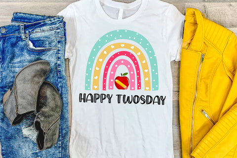 Happy Twosday Sublimation PNG I 2-22-22 February Design Sublimation Happy Printables Club 