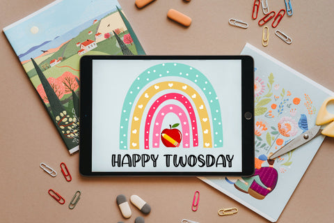 Happy Twosday Sublimation PNG I 2-22-22 February Design Sublimation Happy Printables Club 