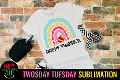 Happy Twosday Sublimation PNG I 2-22-22 February Design Sublimation Happy Printables Club 