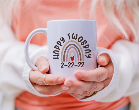 Happy Twosday SVG Bundle, 8 Designs, Twosday PNG, Twosday Cut Files For Cricut, Silhouette SVG HappyDesignStudio 