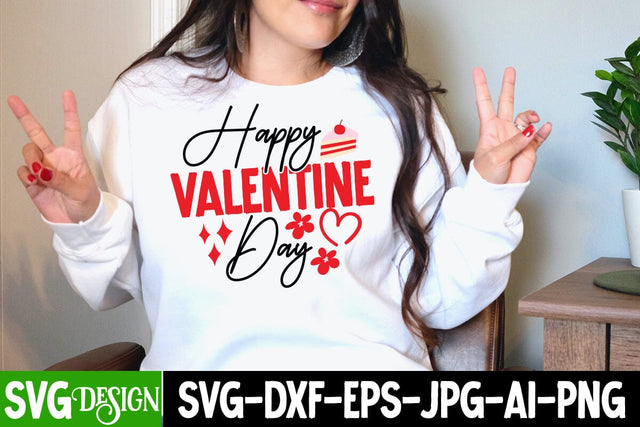 Happy Valentine Day 3 SVG cut File SVG BlackCatsMedia 