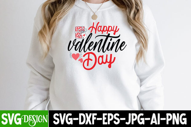 Happy Valentine Day SVG Cut File SVG BlackCatsMedia 
