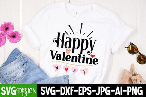 Happy Valentine Day SVG Cut File SVG BlackCatsMedia 