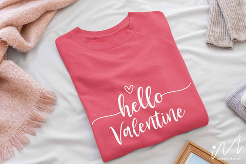 Happy Valentine svg bundle, Happy valentine t shirt svg, Valentine cricut, papa's little valentine, love svg SVG Isabella Machell 