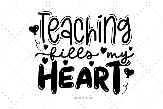 Happy Valentine, Teacher Valentine, Valentine Teacher SVG SVG Digital Designer 