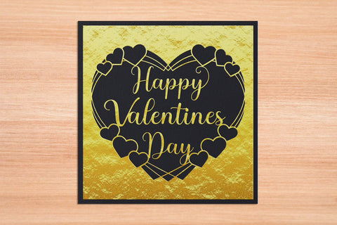 Happy Valentines Card SVG 7 SVG Slim Studio 