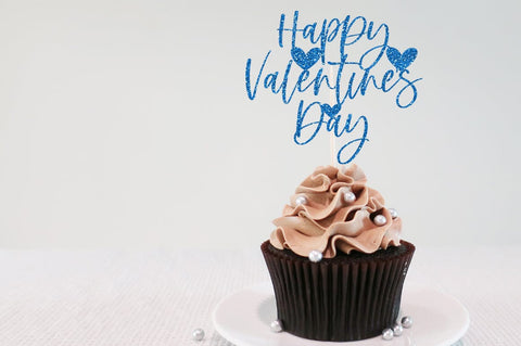 Happy Valentine's Day Cake Topper SVG Sublimation Pickled Thistle Creative 